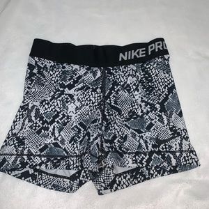 Nike Pro shorts , Barely worn, Size XS